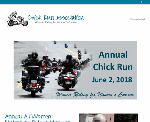 Chick Run Association - Small Business Website by Purple Gen