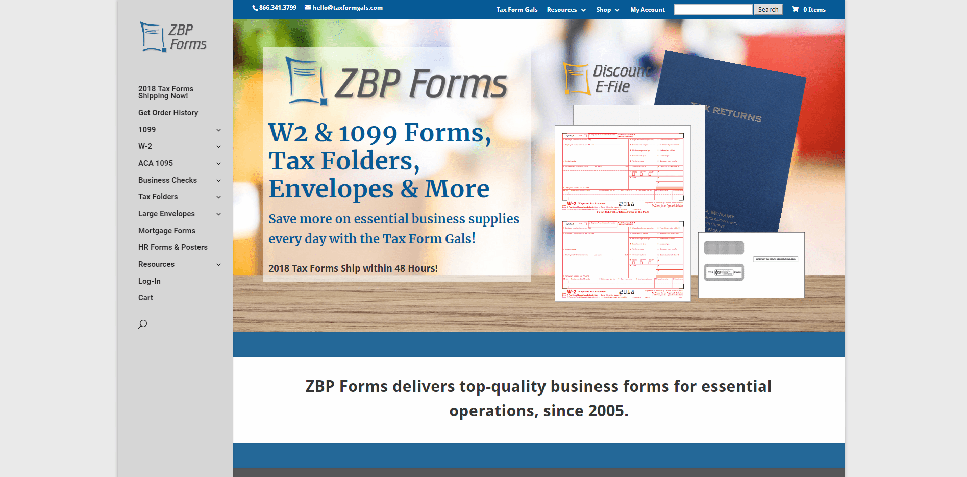 ZBP Forms - Small Business Website by Purple Gen