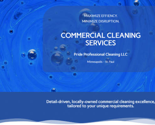 Website Design for Pride Professional Commercial Cleaning by Purple Gen - Purple-Gen.com