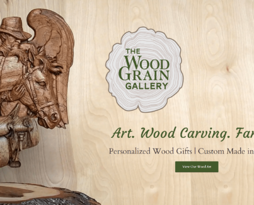 The Wood Grain Gallery Website by MoxieMen and Purple Gen - Purple-Gen.com